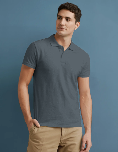 Charcoal Grey Polo
